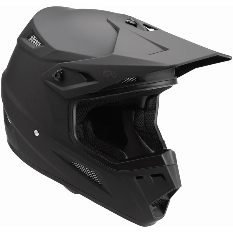 Answer Children Cross MC Helmet AR1 Solid Black