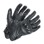 Büse mc-gloves kaviareň Racer Black