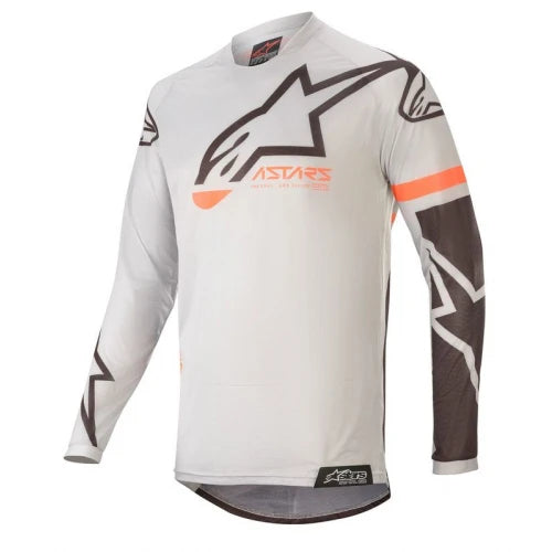 Alpinestars Racer Tech Compass Sweater svetlo šedý/čierny