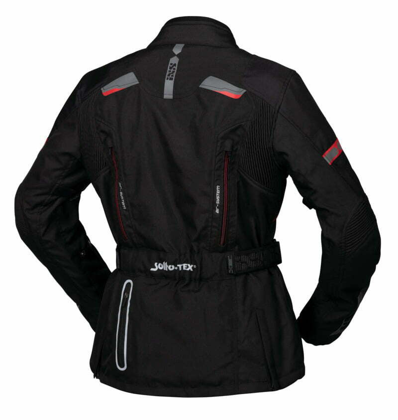 IXS Lady Textile MC bunda Liz St Black