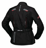 ixs lady textile mc jacket liz st black