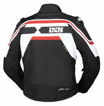 iXS Textile Motorcycle Jacket RS-700 ST Black /Red /White 