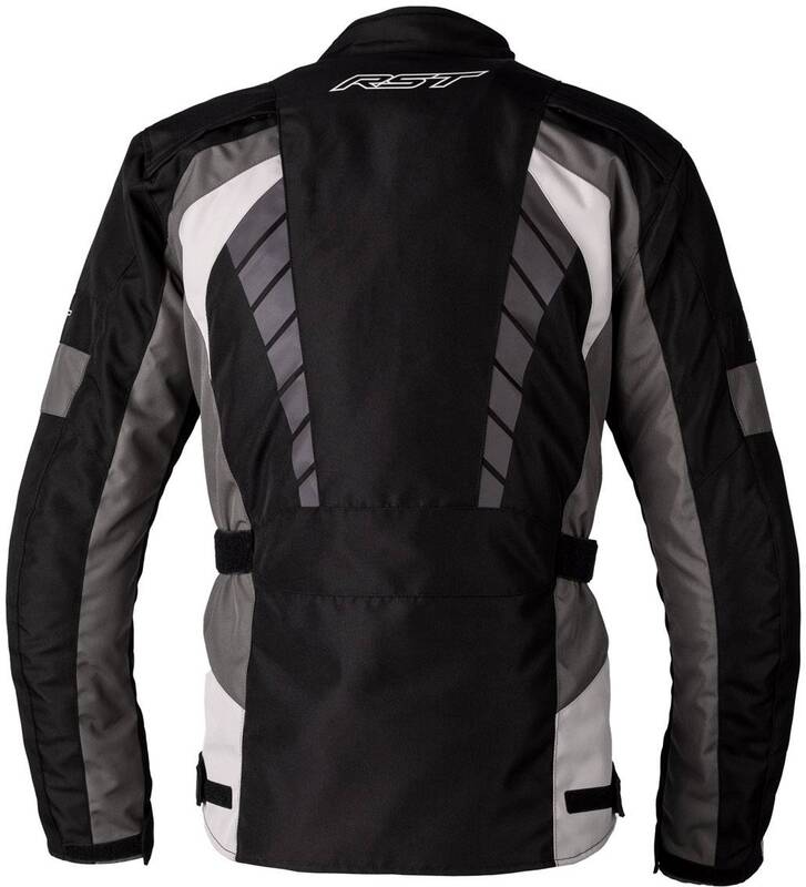 Rst textile mc-jacket alpha 5 black /gray