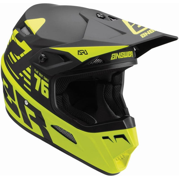Answer Cross Mc-Helmet AR1 Bold Black /Flu 