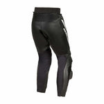 Rebelhorn Mc-Leather Pants Fighter Black /White