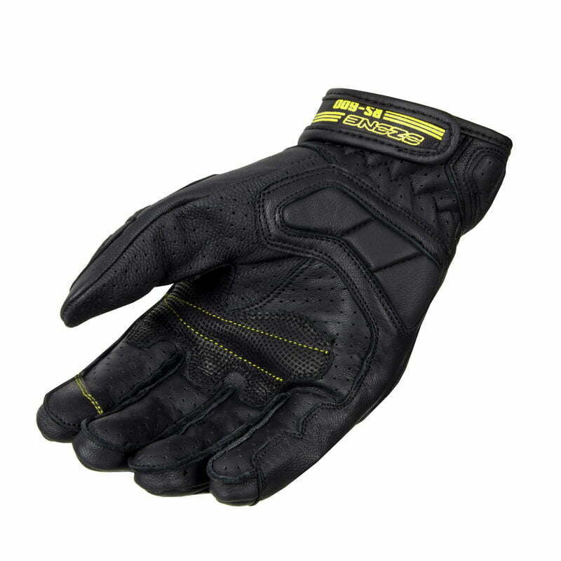 Ozónové mc-gloves RS-600 krátka čierna /chrípka