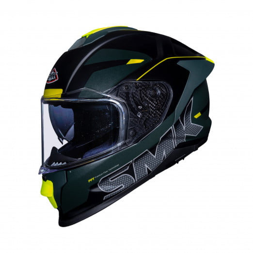 SMK integrál MC Helmet Titan Firefly Black