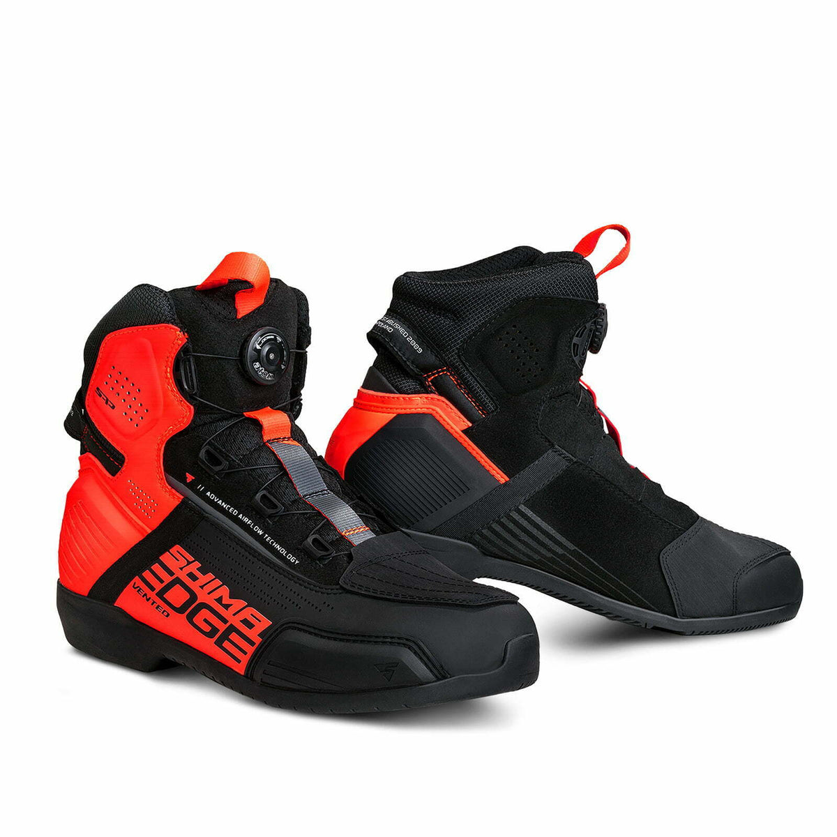 Shima MC-Shoes Edge Vent Black /Red