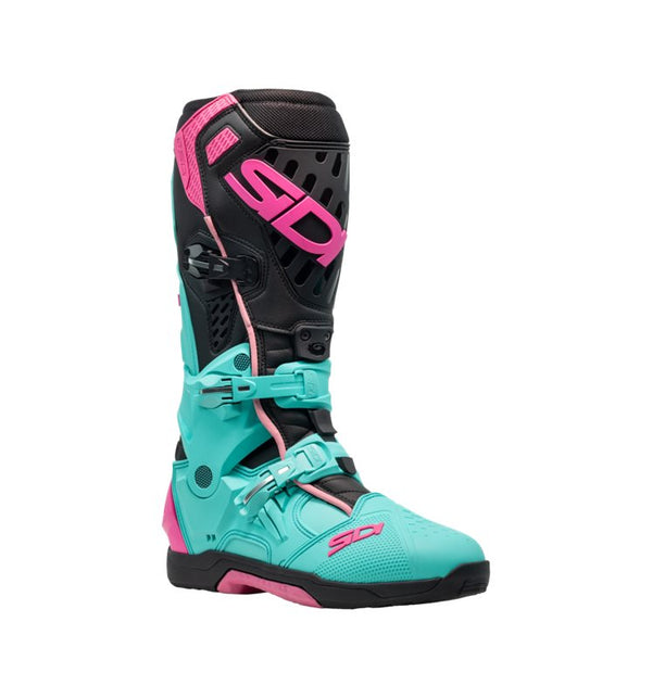 Sidi Unisex MC Boots Crossair Mint /Black /Pink