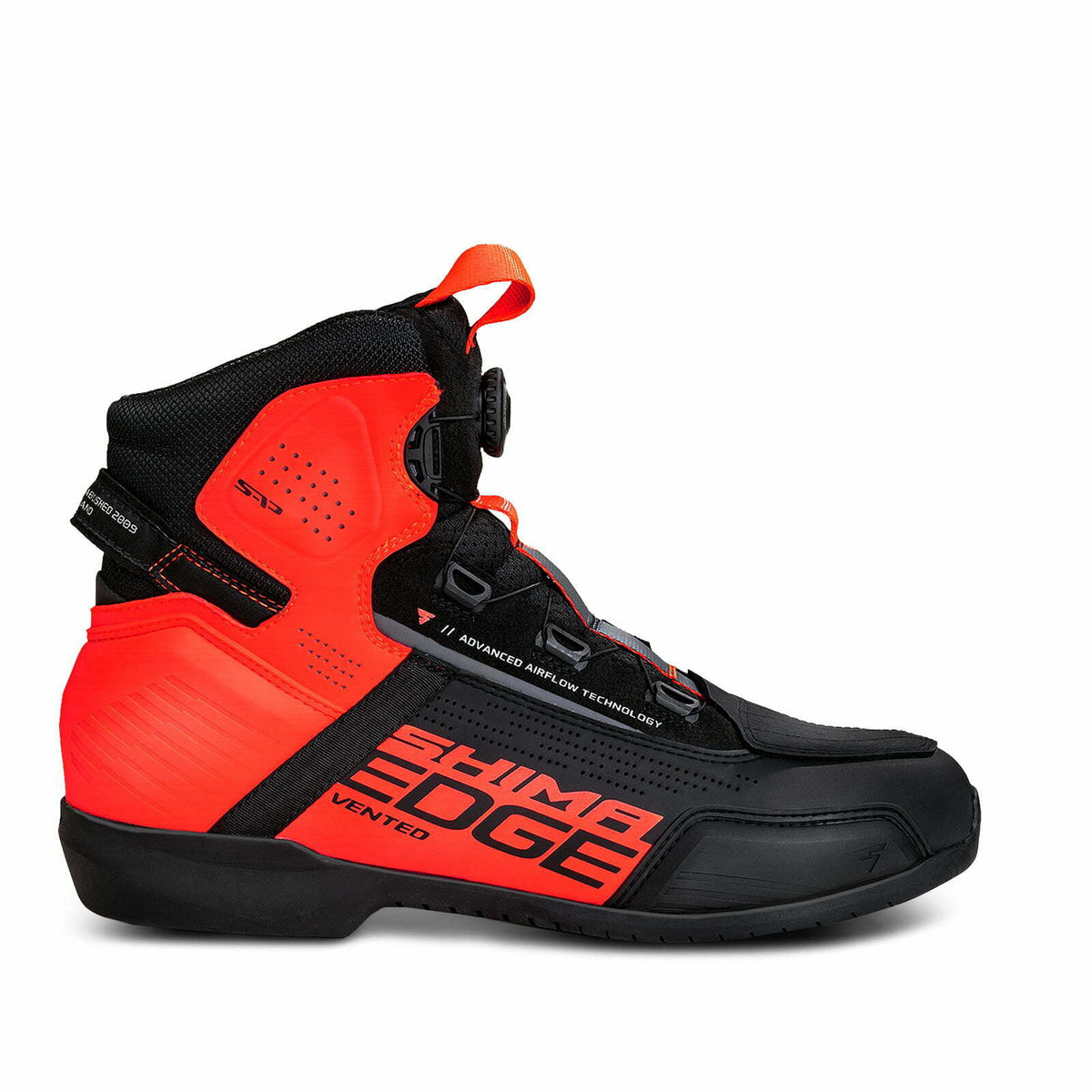 Shima MC-Shoes Edge Vent Black /Red