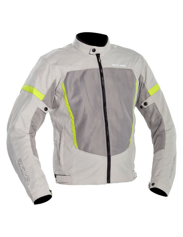 Richa Textile Mc-Jacket Airbender Gray / Flu 