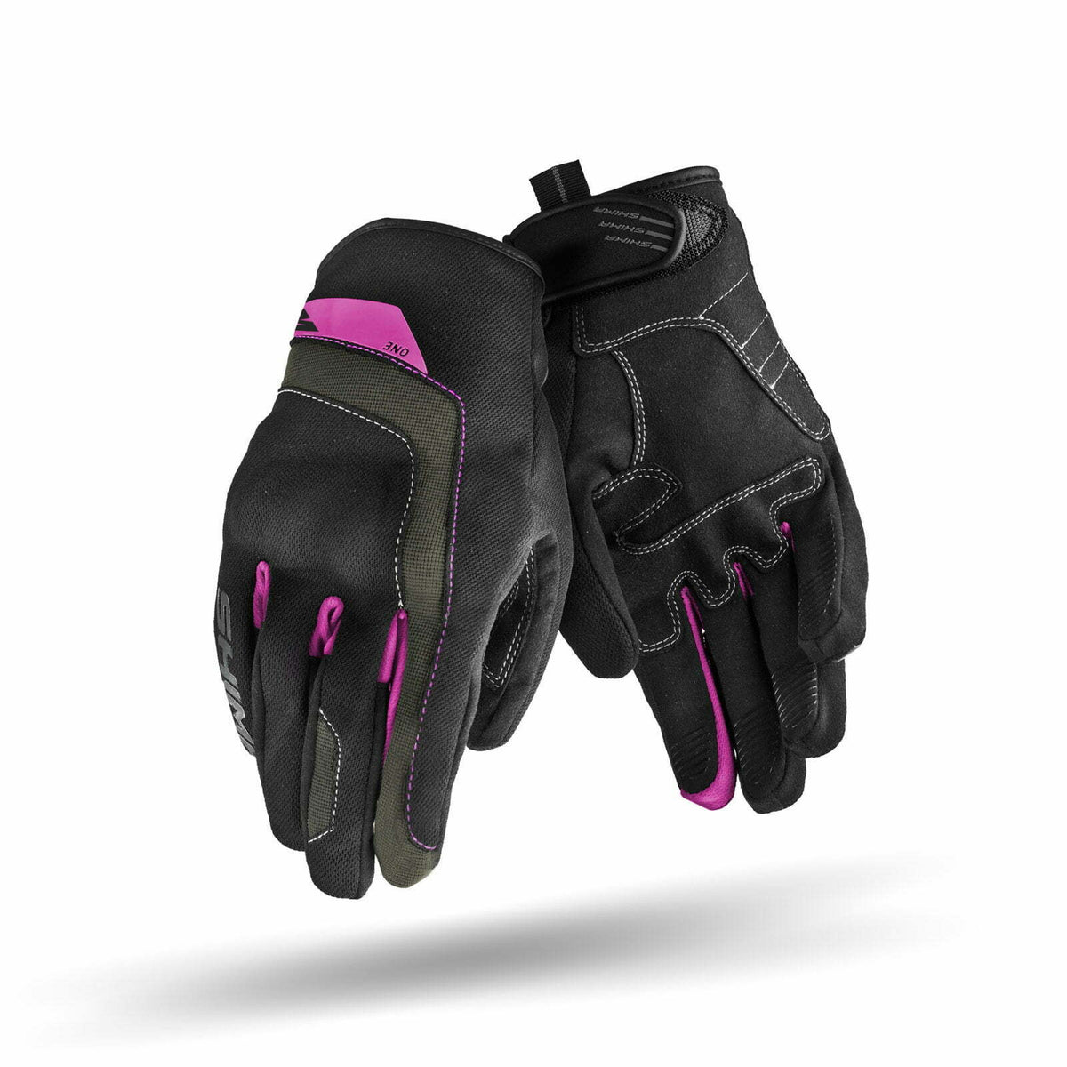 Shima Ladies Mc-Gloves jedna čierna /ružová