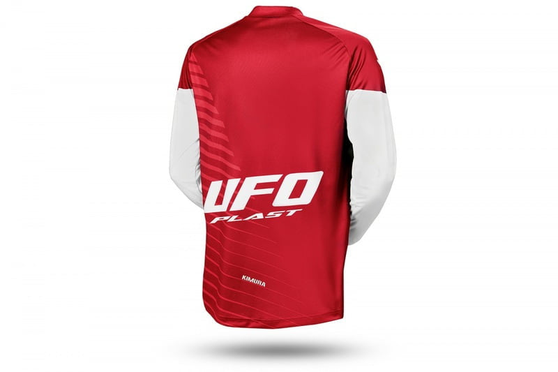 Ufo kid cross sweater kimura jersey white /red