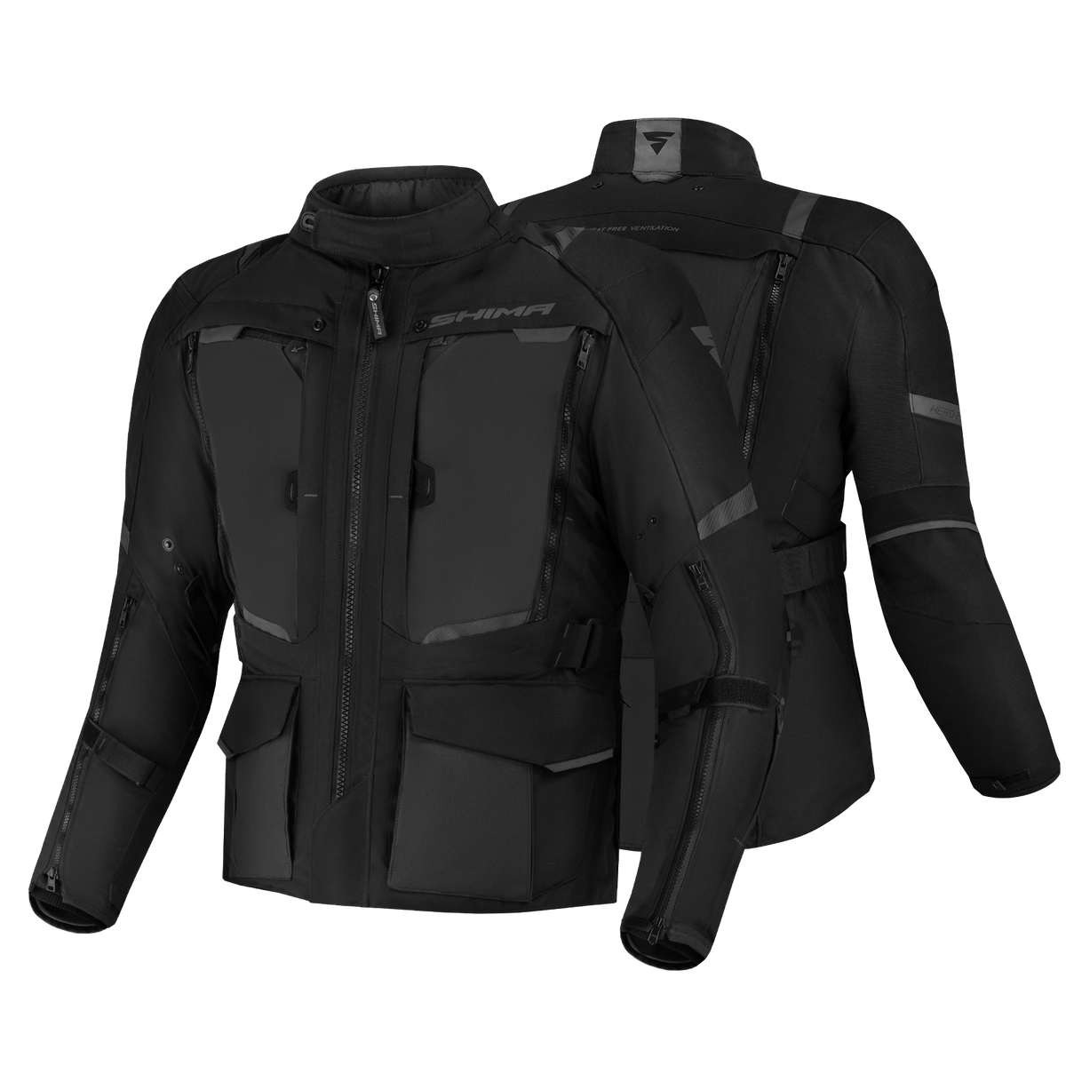 Shima Textile Mc-Jacket Hero 2.0 čierny